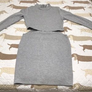 Pencil gray dress